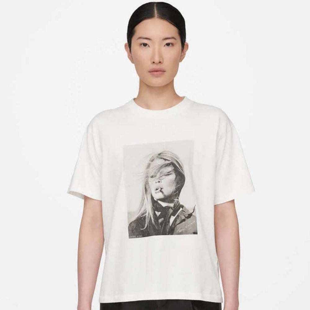 ANINE BING X TO IDA TEE - BRIGETTE BARDOT size Small